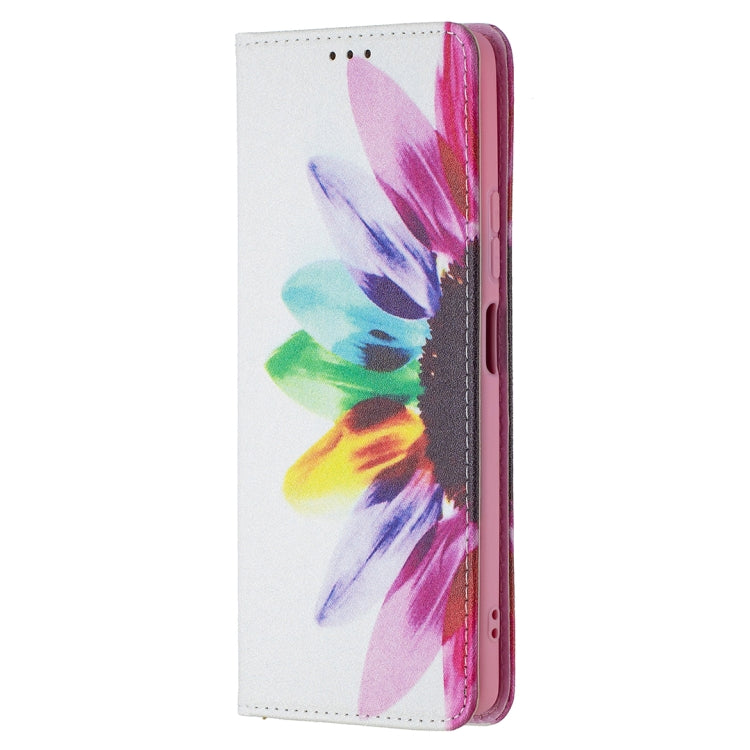 For Xiaomi Redmi Note 10 Pro Colored Drawing Pattern Invisible Magnetic Horizontal Flip PU Leather Case with Holder & Card Slots & Wallet