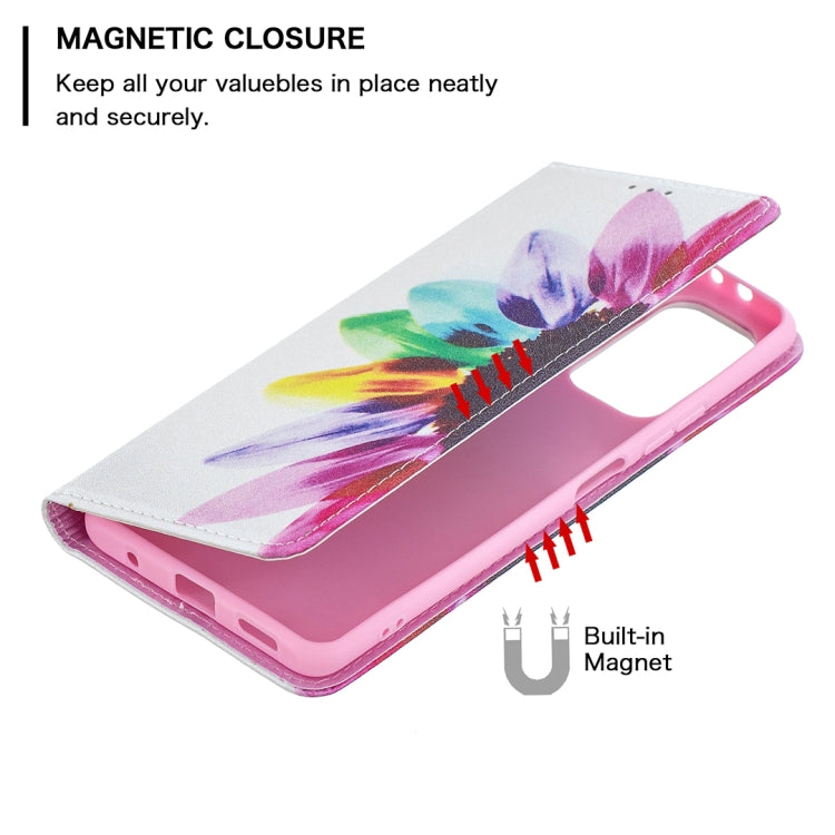 For Xiaomi Redmi Note 10 Pro Colored Drawing Pattern Invisible Magnetic Horizontal Flip PU Leather Case with Holder & Card Slots & Wallet