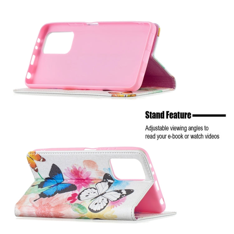 For Xiaomi Redmi Note 10 Pro Colored Drawing Pattern Invisible Magnetic Horizontal Flip PU Leather Case with Holder & Card Slots & Wallet