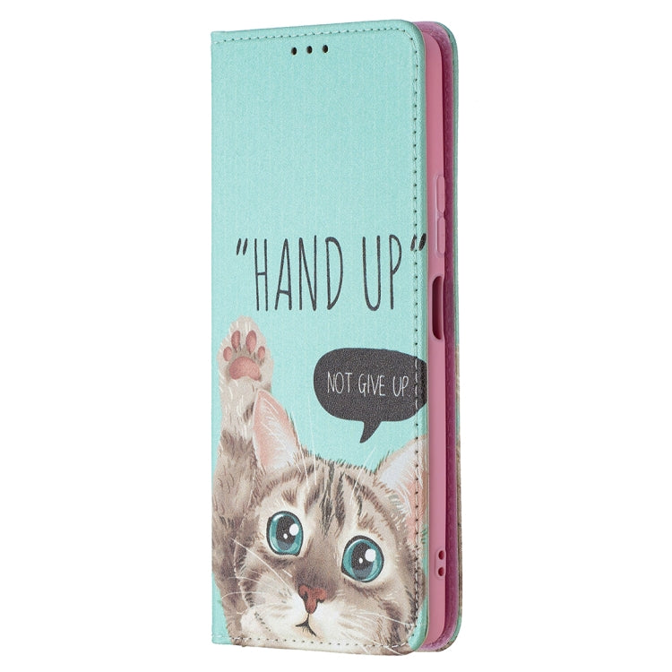 For Xiaomi Redmi Note 10 Pro Colored Drawing Pattern Invisible Magnetic Horizontal Flip PU Leather Case with Holder & Card Slots & Wallet