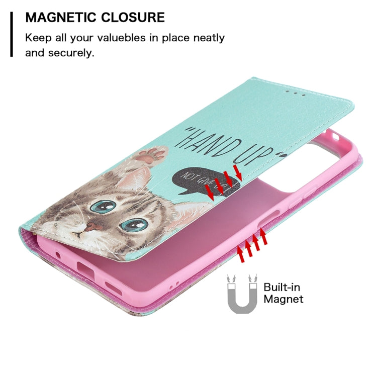 For Xiaomi Redmi Note 10 Pro Colored Drawing Pattern Invisible Magnetic Horizontal Flip PU Leather Case with Holder & Card Slots & Wallet