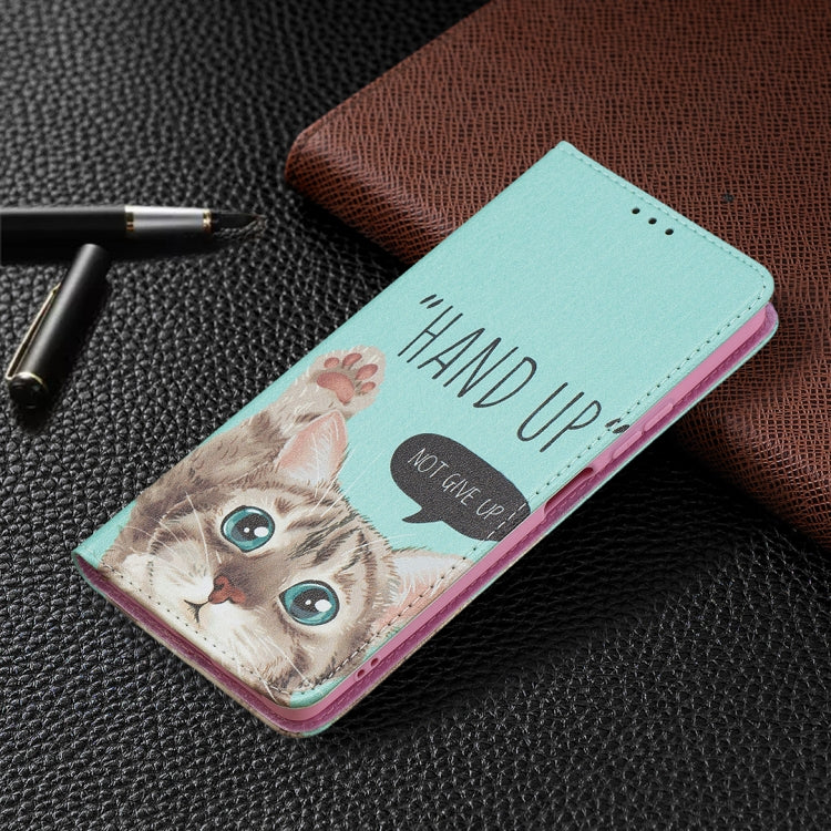 For Xiaomi Redmi Note 10 Pro Colored Drawing Pattern Invisible Magnetic Horizontal Flip PU Leather Case with Holder & Card Slots & Wallet