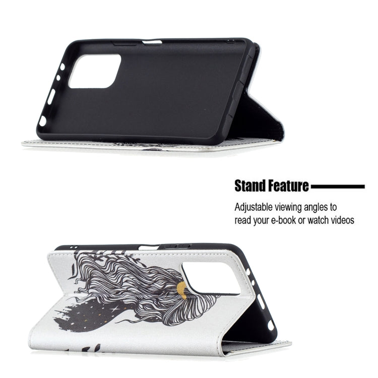 For Xiaomi Redmi Note 10 Pro Colored Drawing Pattern Invisible Magnetic Horizontal Flip PU Leather Case with Holder & Card Slots & Wallet