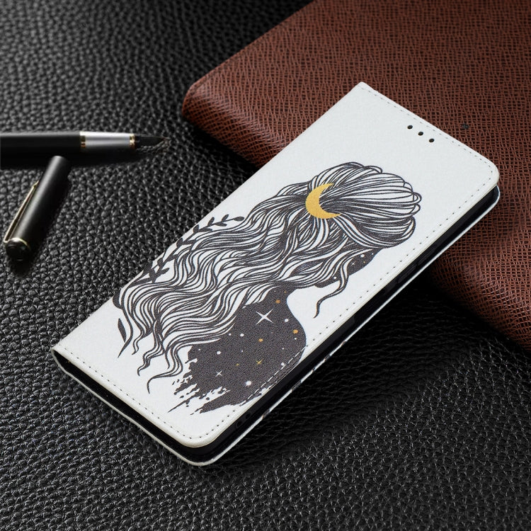 For Xiaomi Redmi Note 10 Pro Colored Drawing Pattern Invisible Magnetic Horizontal Flip PU Leather Case with Holder & Card Slots & Wallet