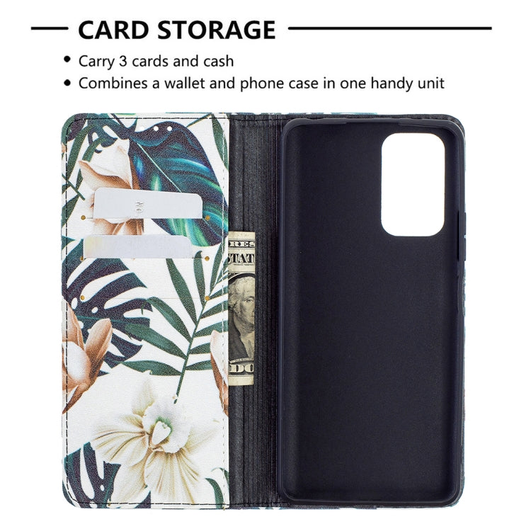 For Xiaomi Redmi Note 10 Pro Colored Drawing Pattern Invisible Magnetic Horizontal Flip PU Leather Case with Holder & Card Slots & Wallet