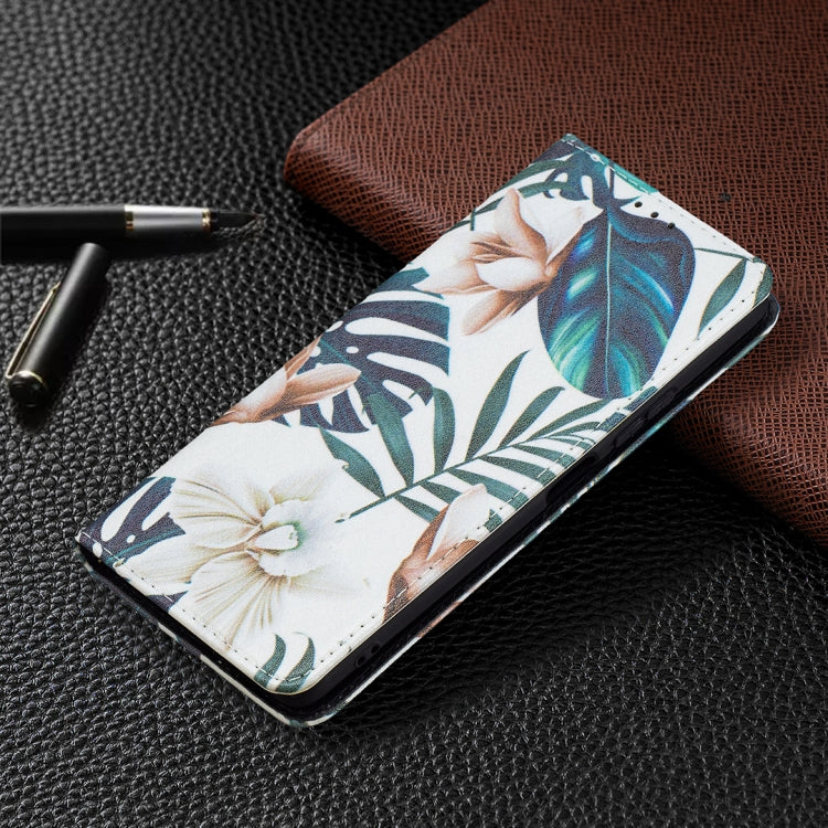 For Xiaomi Redmi Note 10 Pro Colored Drawing Pattern Invisible Magnetic Horizontal Flip PU Leather Case with Holder & Card Slots & Wallet