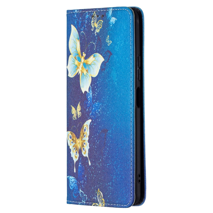 For Xiaomi Redmi Note 10 Pro Colored Drawing Pattern Invisible Magnetic Horizontal Flip PU Leather Case with Holder & Card Slots & Wallet