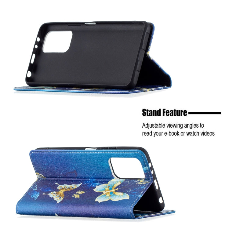 For Xiaomi Redmi Note 10 Pro Colored Drawing Pattern Invisible Magnetic Horizontal Flip PU Leather Case with Holder & Card Slots & Wallet