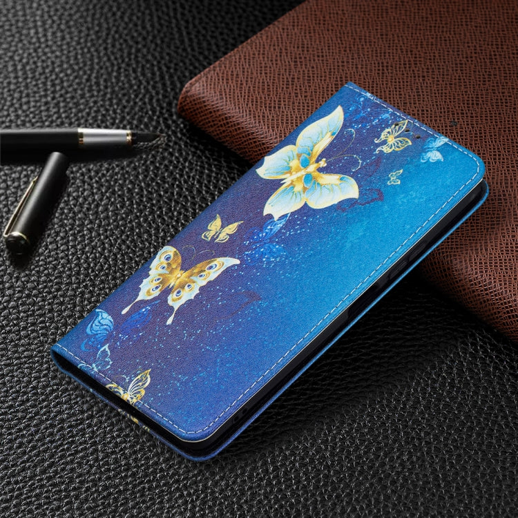 For Xiaomi Redmi Note 10 Pro Colored Drawing Pattern Invisible Magnetic Horizontal Flip PU Leather Case with Holder & Card Slots & Wallet