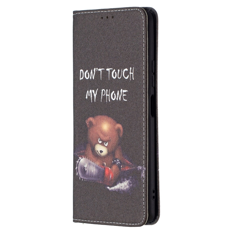 For Xiaomi Redmi Note 10 Pro Colored Drawing Pattern Invisible Magnetic Horizontal Flip PU Leather Case with Holder & Card Slots & Wallet