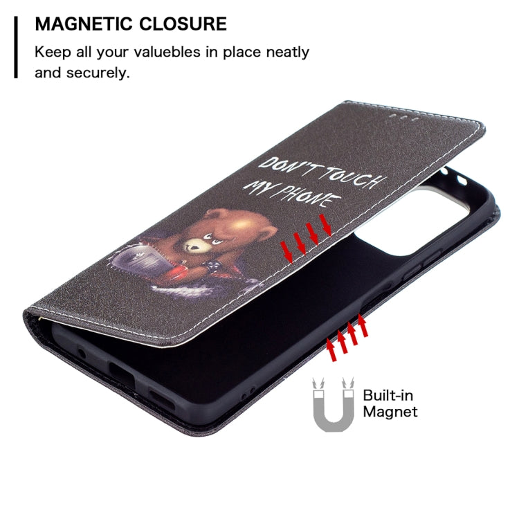 For Xiaomi Redmi Note 10 Pro Colored Drawing Pattern Invisible Magnetic Horizontal Flip PU Leather Case with Holder & Card Slots & Wallet