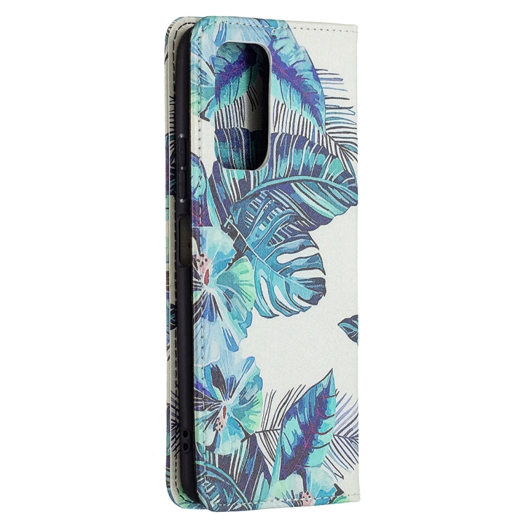 For Xiaomi Redmi Note 10 Pro Colored Drawing Pattern Invisible Magnetic Horizontal Flip PU Leather Case with Holder & Card Slots & Wallet