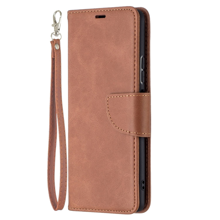For Xiaomi Redmi Note 10 Pro Retro Lambskin Texture Pure Color Horizontal Flip PU Leather Case with Holder & Card Slots & Wallet & Lanyard