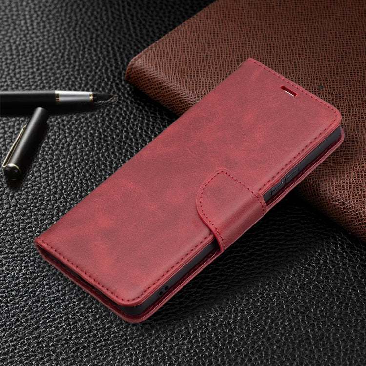 For Xiaomi Redmi Note 10 Pro Retro Lambskin Texture Pure Color Horizontal Flip PU Leather Case with Holder & Card Slots & Wallet & Lanyard