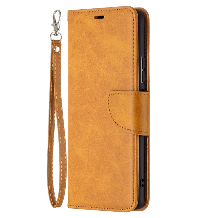 For Xiaomi Redmi Note 10 Pro Retro Lambskin Texture Pure Color Horizontal Flip PU Leather Case with Holder & Card Slots & Wallet & Lanyard