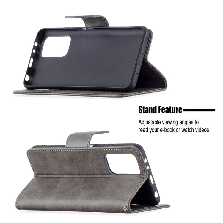 For Xiaomi Redmi Note 10 Pro Retro Lambskin Texture Pure Color Horizontal Flip PU Leather Case with Holder & Card Slots & Wallet & Lanyard