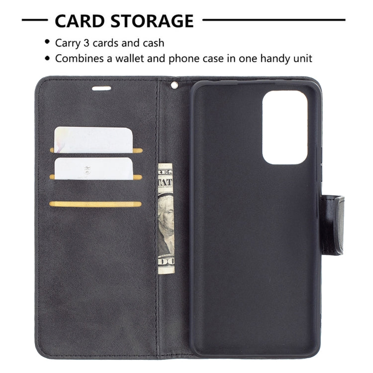 For Xiaomi Redmi Note 10 Pro Retro Lambskin Texture Pure Color Horizontal Flip PU Leather Case with Holder & Card Slots & Wallet & Lanyard