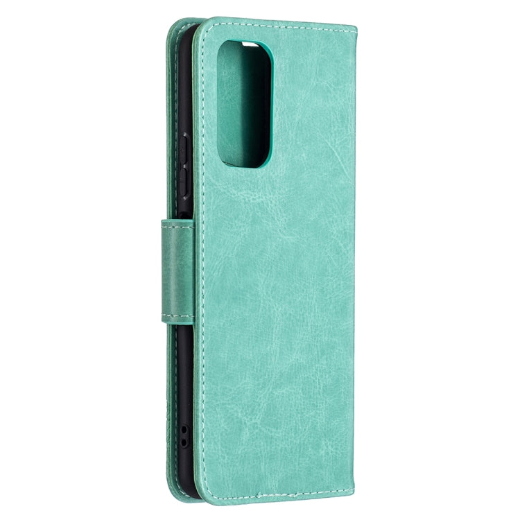 For Xiaomi Redmi Note 10 Pro Two Butterflies Embossing Pattern Horizontal Flip Leather Case with Holder & Card Slot & Wallet & Lanyard