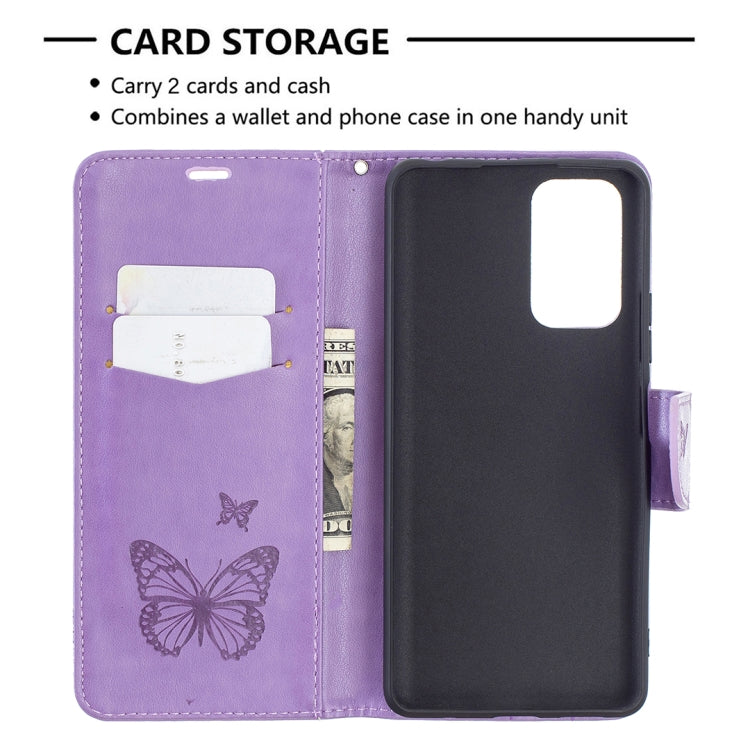 For Xiaomi Redmi Note 10 Pro Two Butterflies Embossing Pattern Horizontal Flip Leather Case with Holder & Card Slot & Wallet & Lanyard