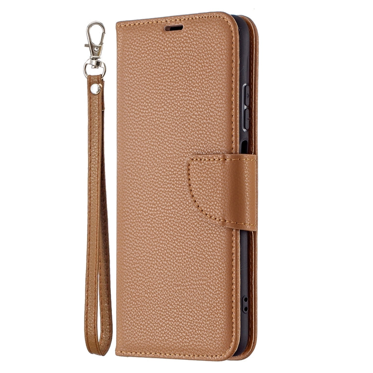 For Xiaomi Redmi Note 10 4G Litchi Texture Pure Color Horizontal Flip Leather Case with Holder & Card Slots & Wallet & Lanyard