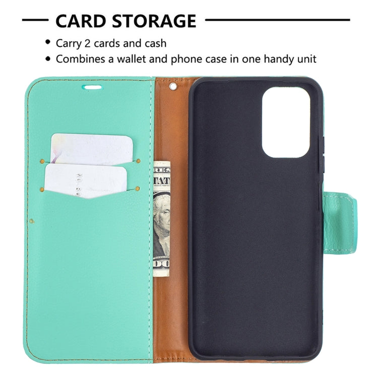 For Xiaomi Redmi Note 10 4G Litchi Texture Pure Color Horizontal Flip Leather Case with Holder & Card Slots & Wallet & Lanyard