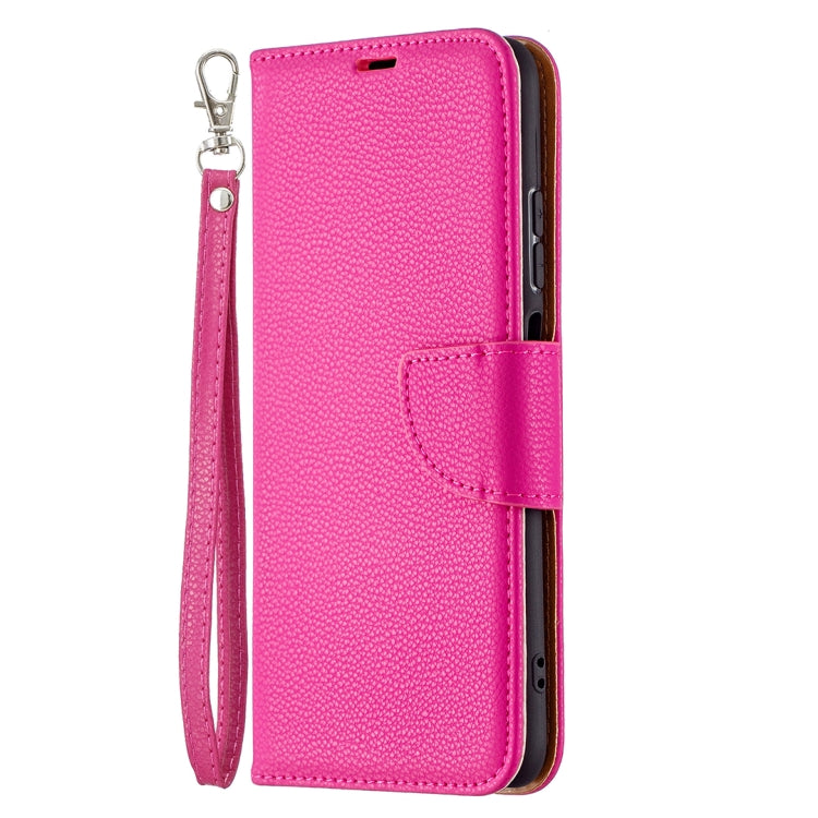 For Xiaomi Redmi Note 10 4G Litchi Texture Pure Color Horizontal Flip Leather Case with Holder & Card Slots & Wallet & Lanyard