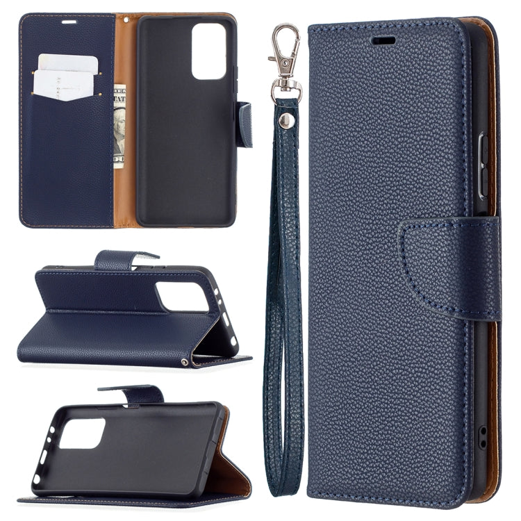 For Xiaomi Redmi Note 10 Pro Litchi Texture Pure Color Horizontal Flip Leather Case with Holder & Card Slots & Wallet & Lanyard