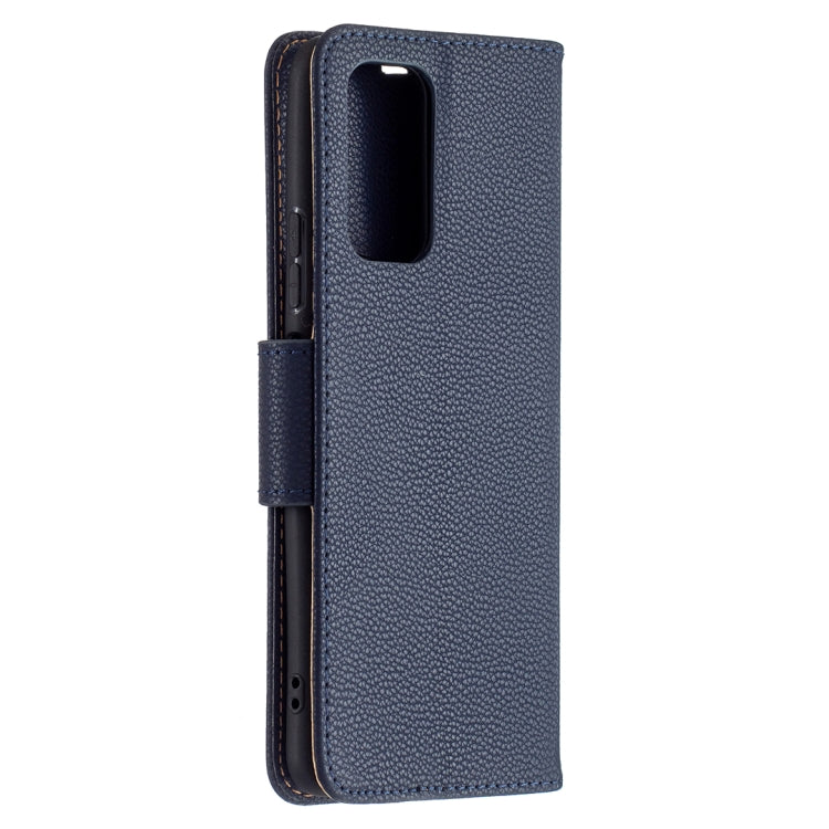 For Xiaomi Redmi Note 10 Pro Litchi Texture Pure Color Horizontal Flip Leather Case with Holder & Card Slots & Wallet & Lanyard