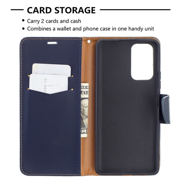 For Xiaomi Redmi Note 10 Pro Litchi Texture Pure Color Horizontal Flip Leather Case with Holder & Card Slots & Wallet & Lanyard