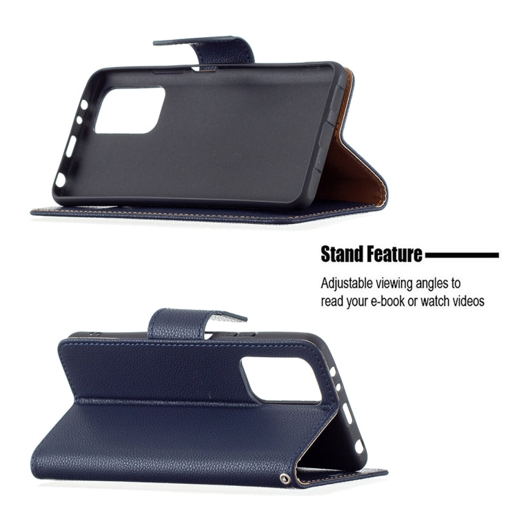 For Xiaomi Redmi Note 10 Pro Litchi Texture Pure Color Horizontal Flip Leather Case with Holder & Card Slots & Wallet & Lanyard