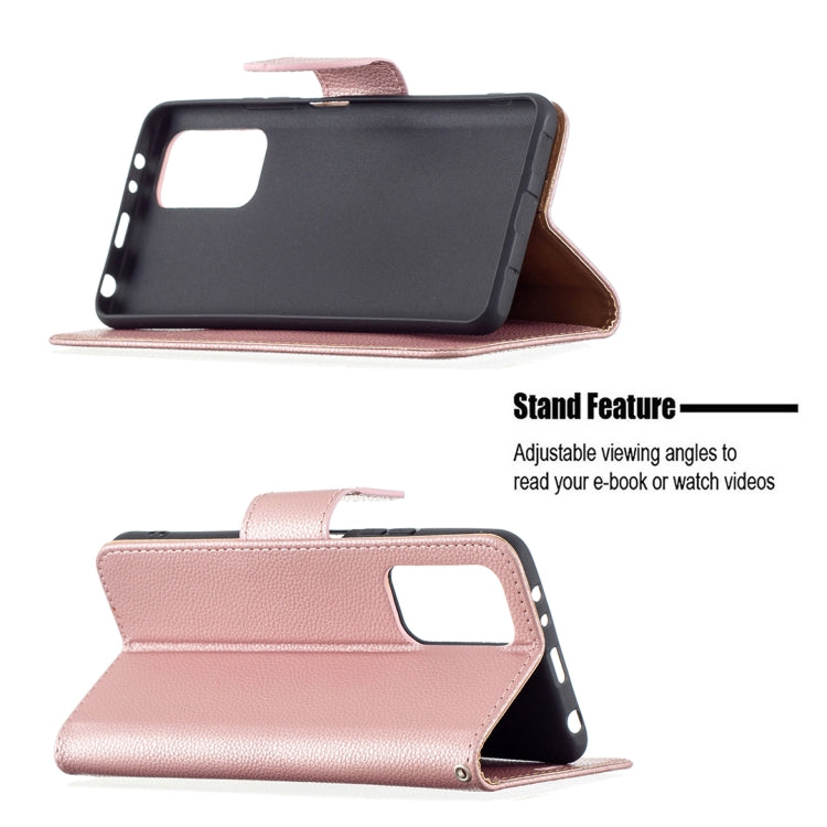 For Xiaomi Redmi Note 10 Pro Litchi Texture Pure Color Horizontal Flip Leather Case with Holder & Card Slots & Wallet & Lanyard