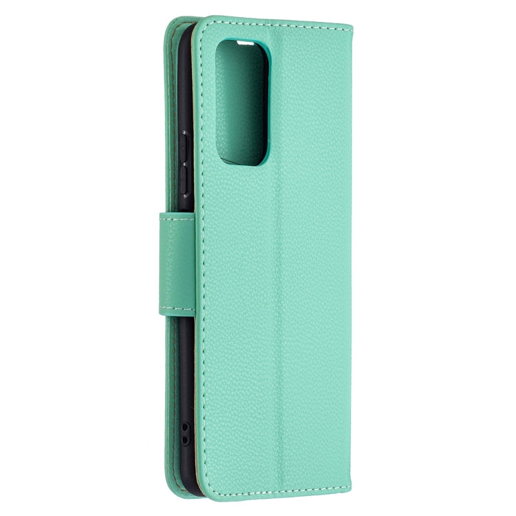For Xiaomi Redmi Note 10 Pro Litchi Texture Pure Color Horizontal Flip Leather Case with Holder & Card Slots & Wallet & Lanyard