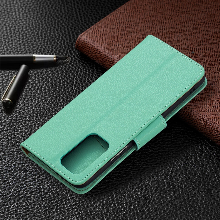 For Xiaomi Redmi Note 10 Pro Litchi Texture Pure Color Horizontal Flip Leather Case with Holder & Card Slots & Wallet & Lanyard