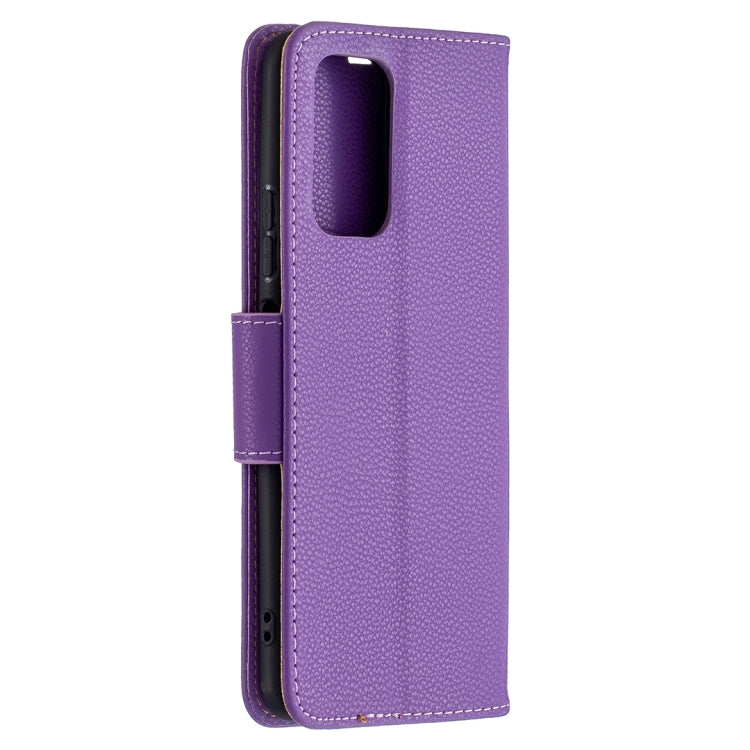 For Xiaomi Redmi Note 10 Pro Litchi Texture Pure Color Horizontal Flip Leather Case with Holder & Card Slots & Wallet & Lanyard