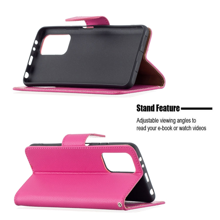 For Xiaomi Redmi Note 10 Pro Litchi Texture Pure Color Horizontal Flip Leather Case with Holder & Card Slots & Wallet & Lanyard