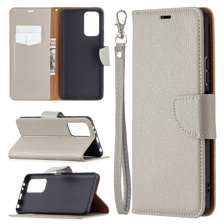 For Xiaomi Redmi Note 10 Pro Litchi Texture Pure Color Horizontal Flip Leather Case with Holder & Card Slots & Wallet & Lanyard