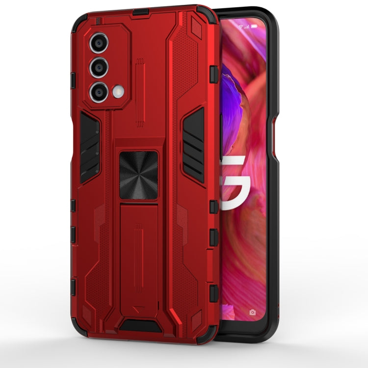 For OPPO A93 5G Supersonic PC + TPU Shock-proof Protective Case with Holder