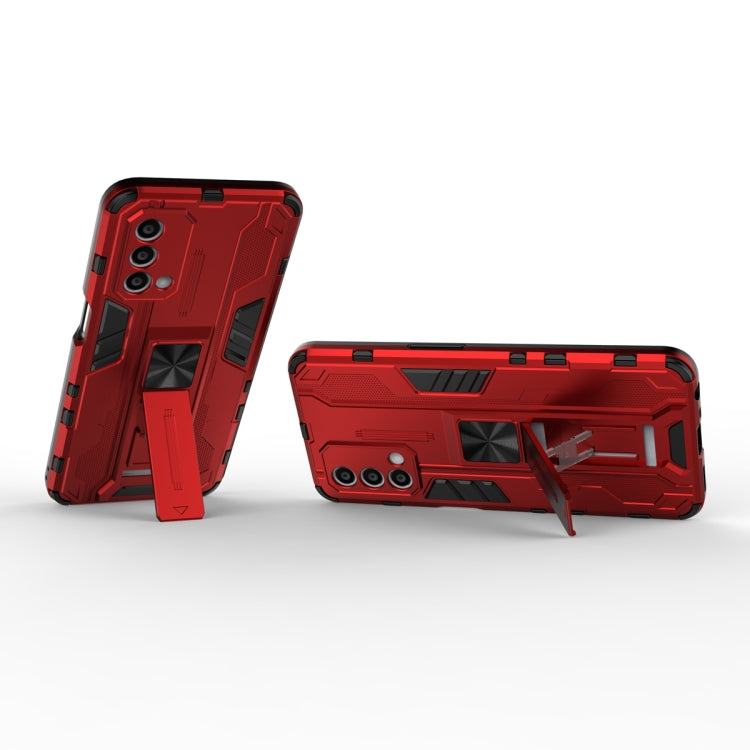 For OPPO A93 5G Supersonic PC + TPU Shock-proof Protective Case with Holder