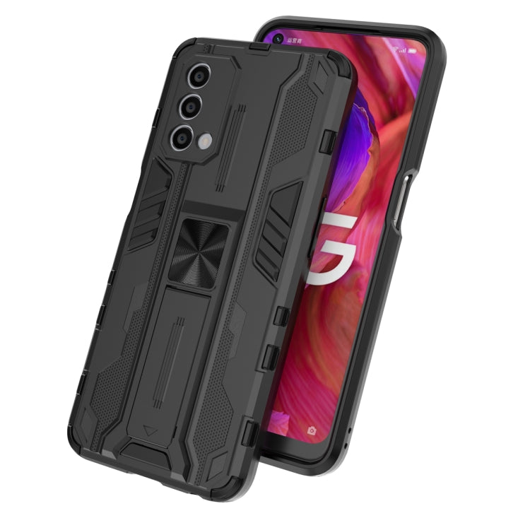 For OPPO A93 5G Supersonic PC + TPU Shock-proof Protective Case with Holder