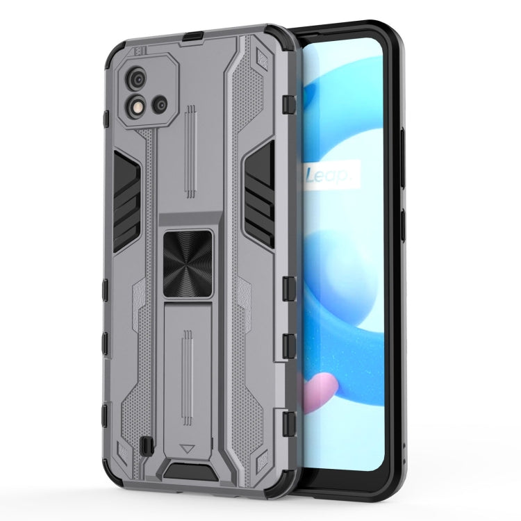 For OPPO Realme C20 Supersonic PC + TPU Shock-proof Protective Case with Holder