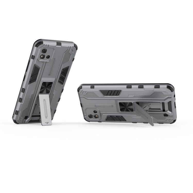 For OPPO Realme C20 Supersonic PC + TPU Shock-proof Protective Case with Holder