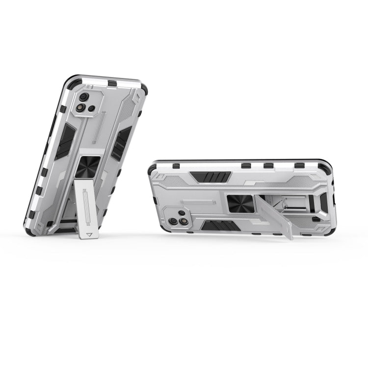 For OPPO Realme C20 Supersonic PC + TPU Shock-proof Protective Case with Holder