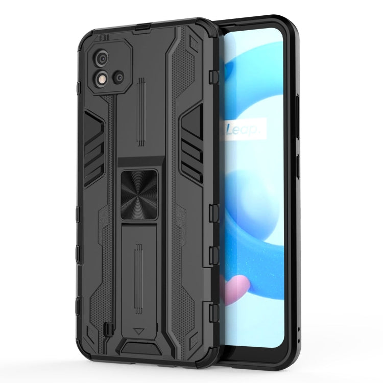 For OPPO Realme C20 Supersonic PC + TPU Shock-proof Protective Case with Holder