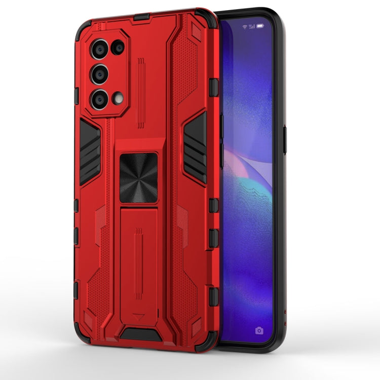 For OPPO Reno5 5G / 4G Supersonic PC + TPU Shock-proof Protective Case with Holder