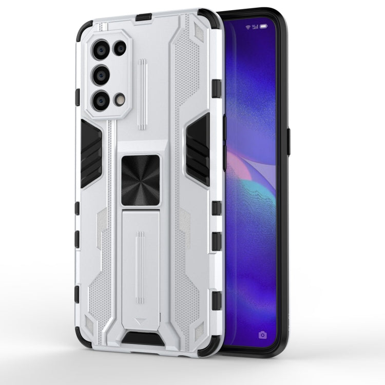 For OPPO Reno5 5G / 4G Supersonic PC + TPU Shock-proof Protective Case with Holder