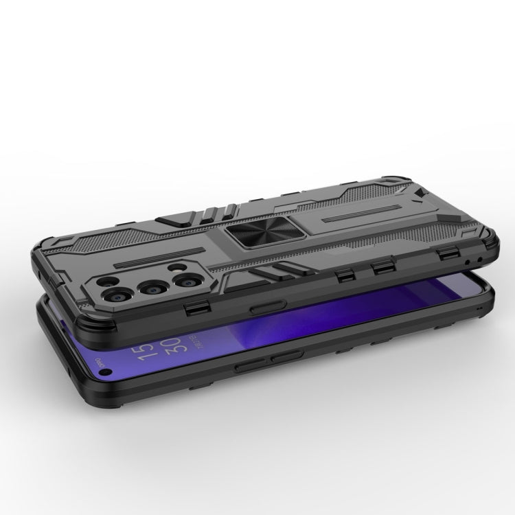 For OPPO Reno5 5G / 4G Supersonic PC + TPU Shock-proof Protective Case with Holder