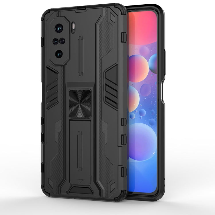 For Xiaomi Redmi K40 / K40 Pro Supersonic PC + TPU Shock-proof Protective Case with Holder