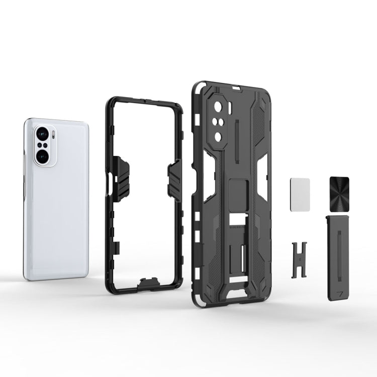 For Xiaomi Redmi K40 / K40 Pro Supersonic PC + TPU Shock-proof Protective Case with Holder