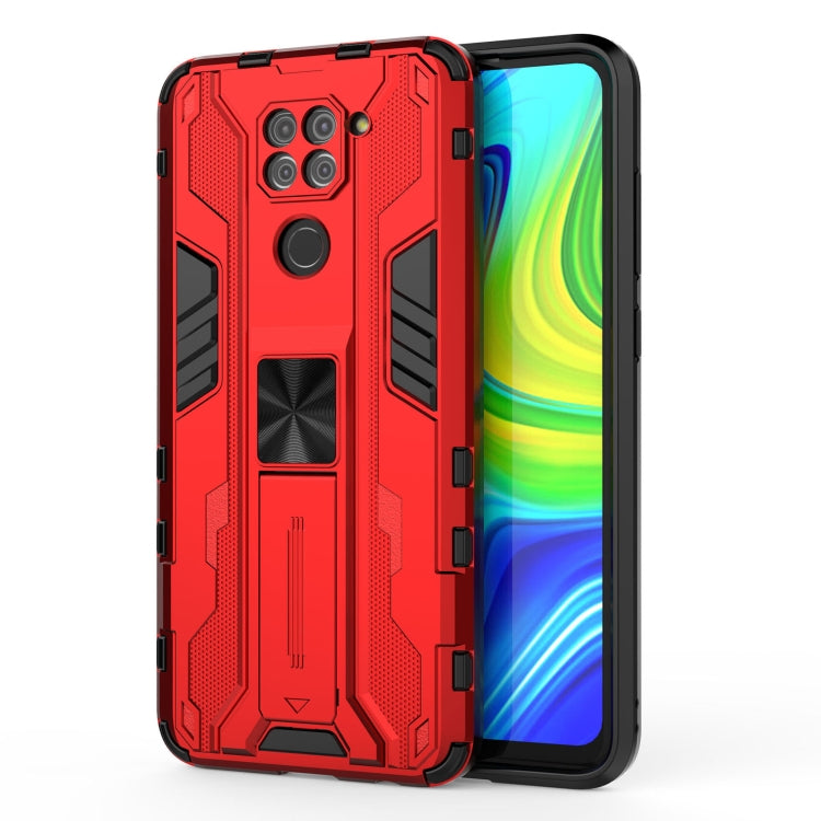 For Xiaomi Redmi Note 9 Supersonic PC + TPU Shock-proof Protective Case with Holder