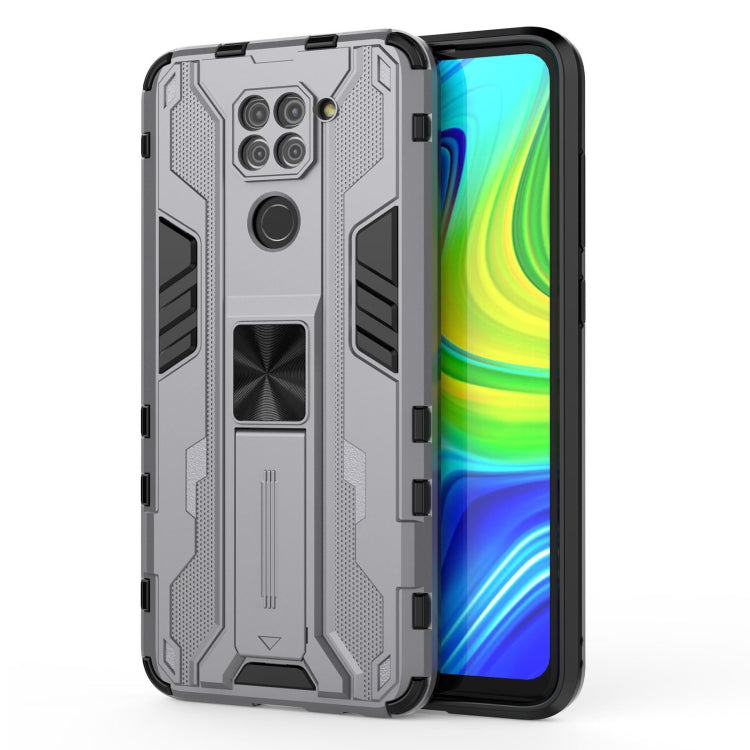 For Xiaomi Redmi Note 9 Supersonic PC + TPU Shock-proof Protective Case with Holder